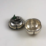 Silver & Enamel Trinket Ring Box