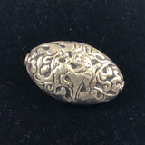 Tibetan Silver Repousse Beads
