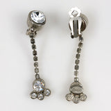 Simon Ju Rhinestone Long Earrings