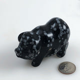 Carved Pig Figurine Gemstone