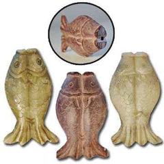 Vintage Carved Soapstone Fish Pendant Chinese NOS