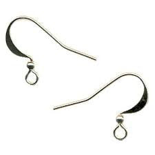 Silver Plated Shepherd Hook Earrings