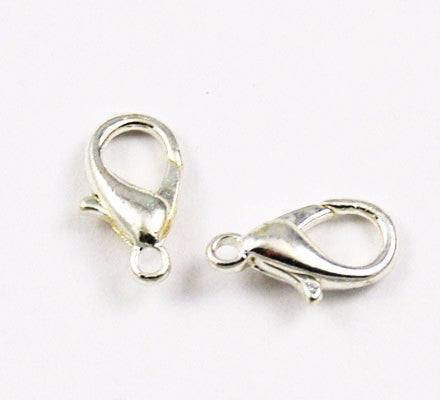 Silver Plated Lobster Clasps