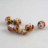 Japanese Spatter Glass Beads