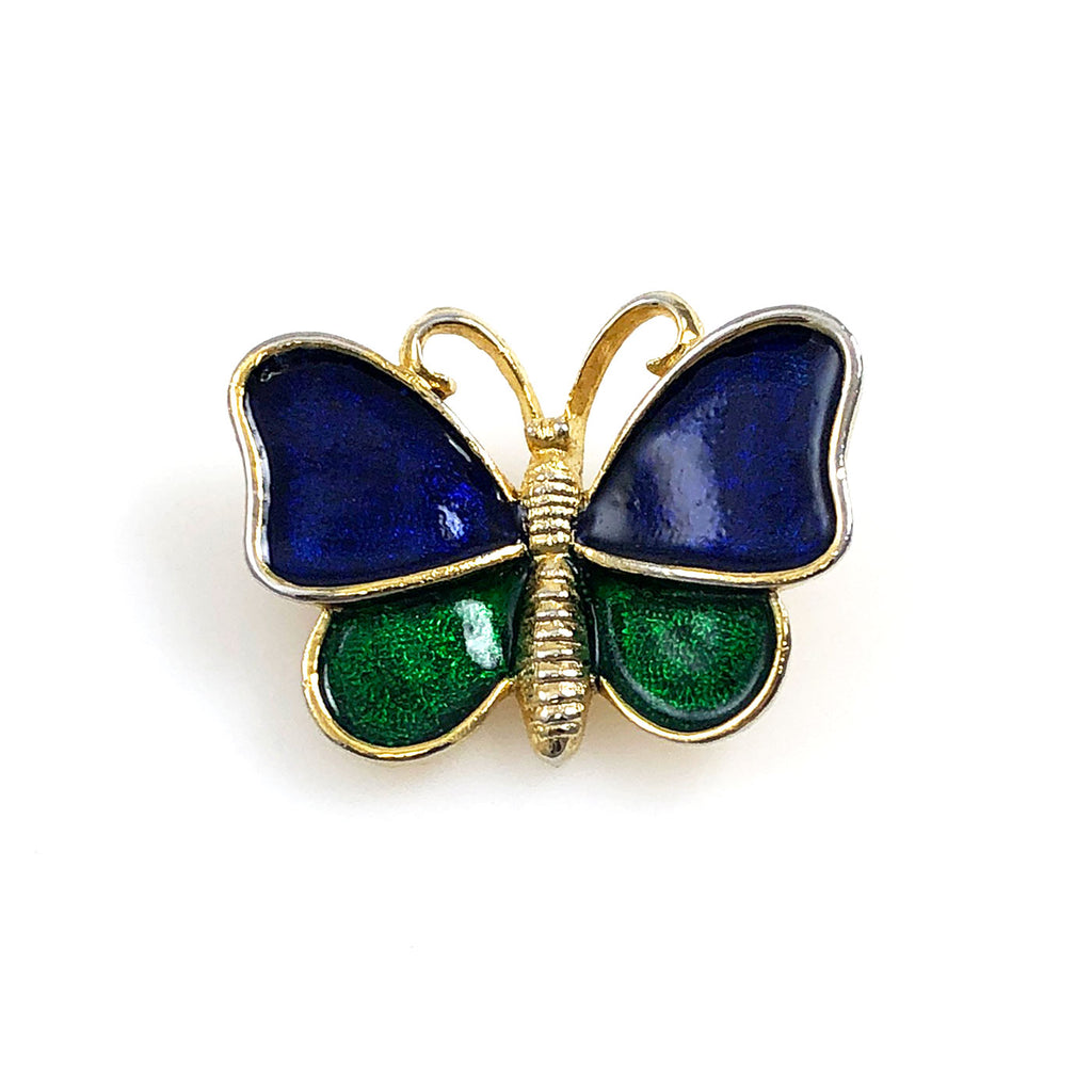 Sphinx Enamel Butterfly Pin