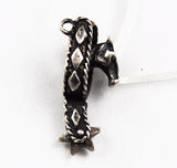 Sterling Silver Western Spur and Stirrup Charm