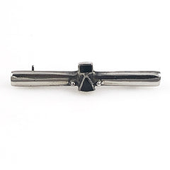 Native American Sterling Bar Pin