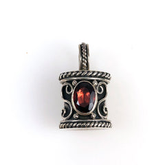 Sterling Silver & Gemstone Charm