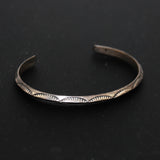 Native American Sterling Cuff Bracelet