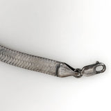 Sterling silver herringbone chain 9mm