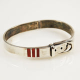 Sterling & Coral Bracelet Vintage