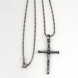 Sterling Silver Cross Necklace Vintage