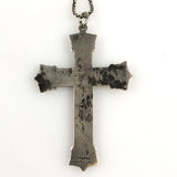 Vintage sterling crucifix necklace by Chapel