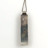 Sterling Silver Dichroic Glass Necklace
