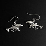 Dolphin Sterling Silver Earrings