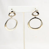 Large Sterling Silver Hoop Earrings