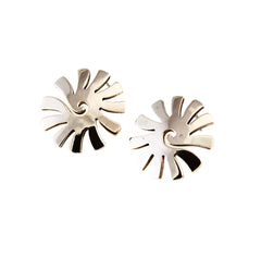 Sterling Silver Swirling Sun Earrings