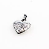 Vintage Sterling Heart Charm 1940's