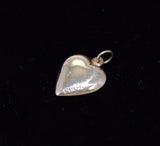 Back of sterling heart charm