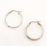 Sterling Silver Hoop Earrings