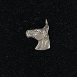 Sterling Silver Horse Head Charm Vintage