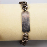 Sterling ID Bracelet Vintage