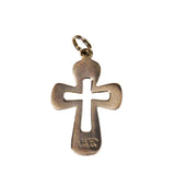 Sterling Modern Open Cross Pendant