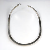 Sterling Silver Neck Wire Necklace Vintage