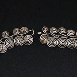  Sterling Silver Spiral Coil Necklace