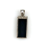 Sterling Silver & Black Onyx Pendant