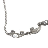Vintage Sterling & Cultured Pearl Necklace