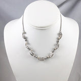 Sterling Filigree & Pearl Necklace Vintage