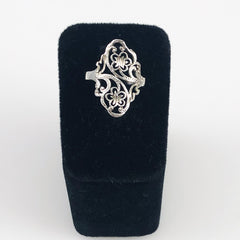 Sterling Silver Filigree Handcrafted Ring 6