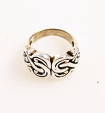 Sterling Silver Swirl Ring 7½