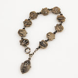 Sterling Rose Saints Charm Bracelet