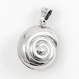 Sterling Shell Pendant Mexican Silver