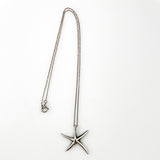 Sterling Starfish Pendant Necklace