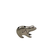 Sterling Silver Zuni Bear Pendant