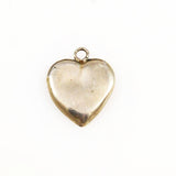 Sterling Heart Charm With Clasped Hands Vintage