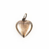 Sterling Lily of the Valley Heart Charm Vintage