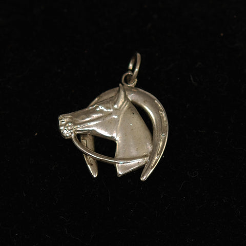 Sterling Silver Horse Charm Vintage