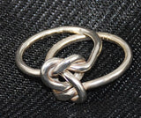 Handcrafted Sterling Silver Knot Ring 6
