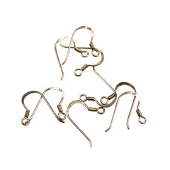 Sterling Silver Shepherd Hook Earrings 4 pairs