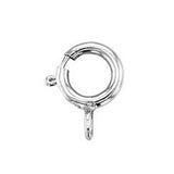 Sterling Spring Ring Clasps 6mm