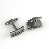 Stainless Modern Cuff Links 1970's
