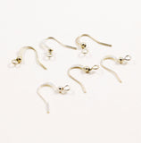 Silver Plated Shepherd Hook Earrings