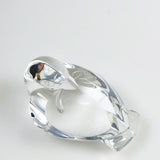 Steuben Dove Hand Cooler Crystal Figurine