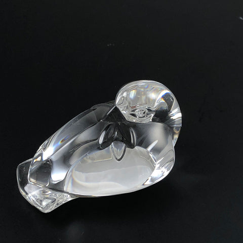 Steuben Dove Hand Cooler Crystal Figurine – Estatebeads
