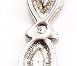 Swan Swarovski signature on earrings