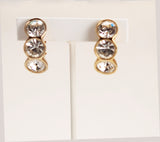 Swarovski Crystal Clip On Earrings - Signed Mint